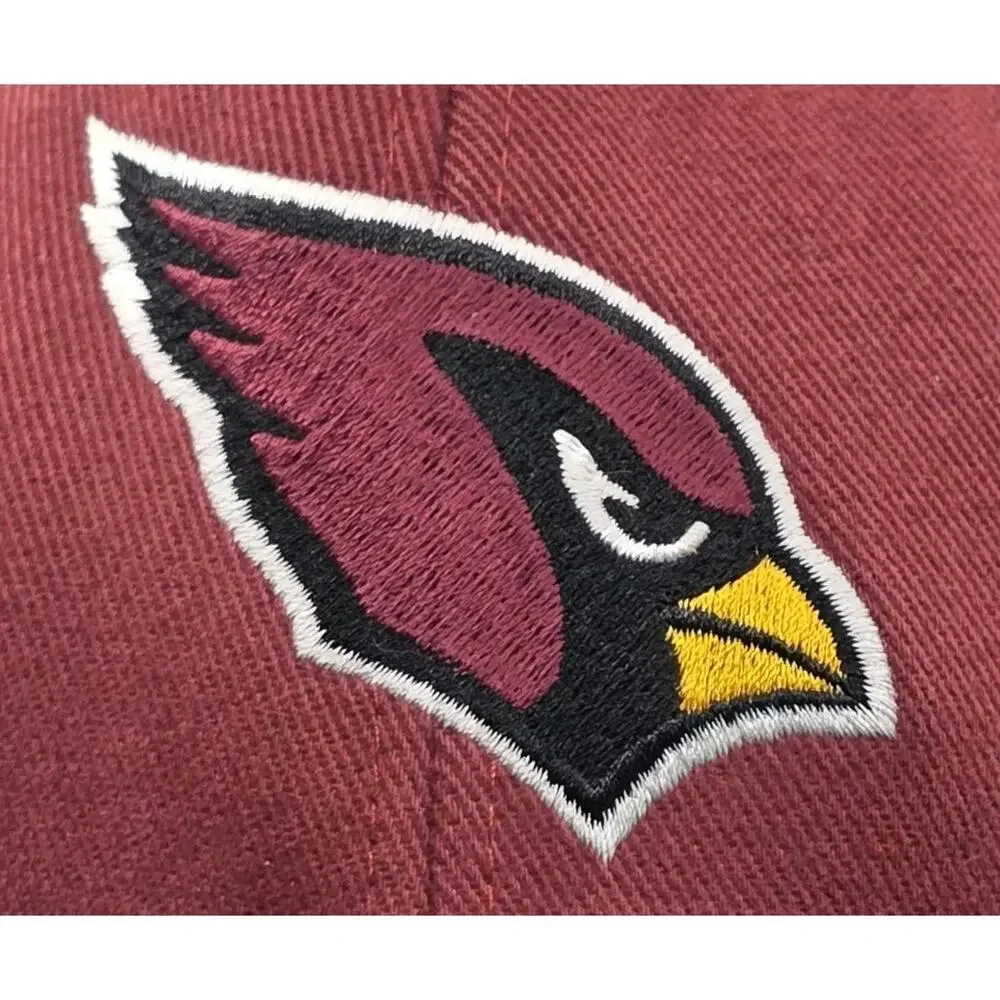 ARIZONA CARDINALS SOLID RED HAT AUTHENTIC NFL TEAM STRAPBACK‎ CAP Red Birds